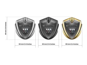 Buick Emblem Fender Abzeichen Luxus Finish Aus Edelstahl